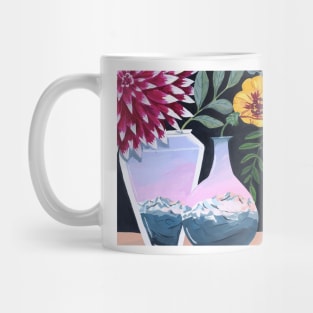 Alpen glow vases Mug